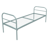 Кровать одноярусная 70*190, серая