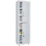 Шкаф медицинский одностворчатый MD 1 1650/SS