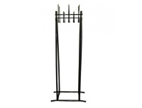 Вешалка групповая АЛЛА-10 черная