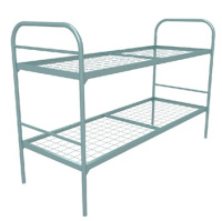 Кровать двухъярусная 70*190*160, серая